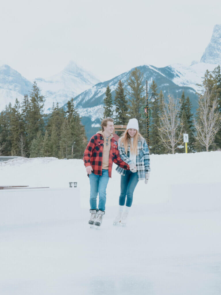 Winter Activities in Canmore - Ice Skating
