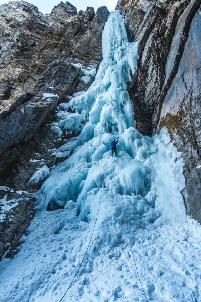 Winter Activities in Canmore - Ice Climbing